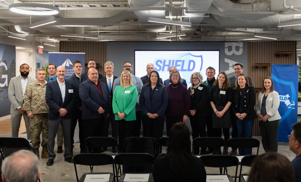 Shield meeting group photo