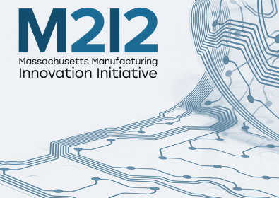 M2I2 logo with flexible node graphic