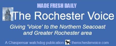 logo for The Rochester Voice publication