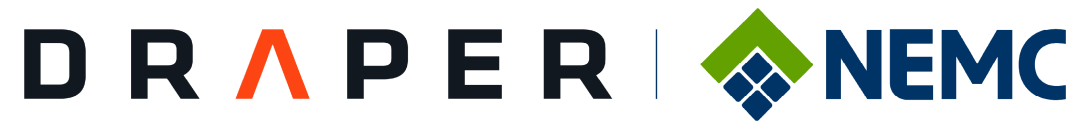 Draper and NEMC logos combined
